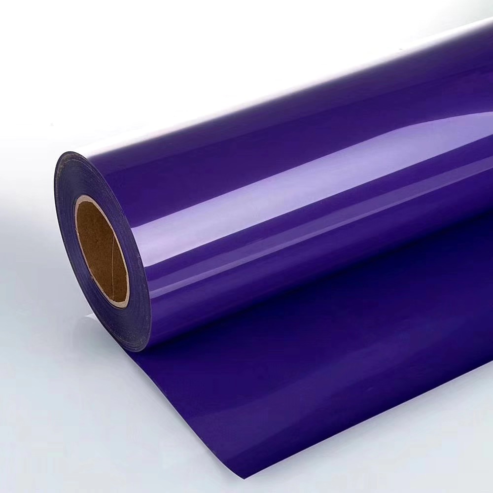 Easy weeding heat transfer vinyl cuttable PU flex for textile