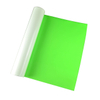 Easy weeding Fluorescent PU Flex Heat Transfer Vinyl For Clothing